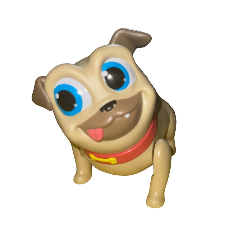 Disney Junior Puppy Dog Pals Surprise Action Bingo, & Rolly.
